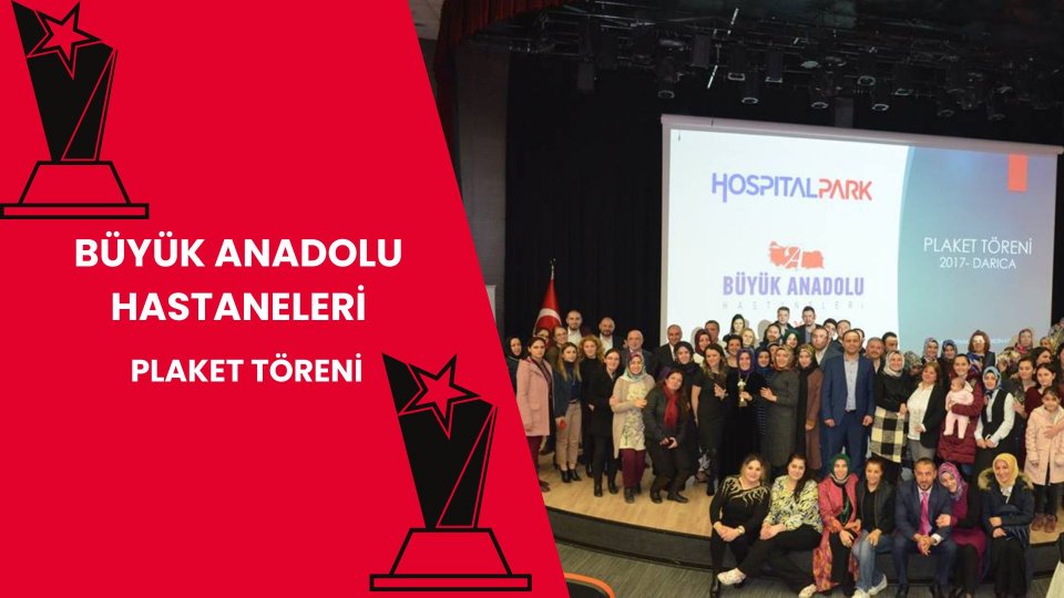 DARICA HASTANEMİZ ÇALIŞANLARI PLAKET TÖRENİNDE BİR ARAYA GELDİLER