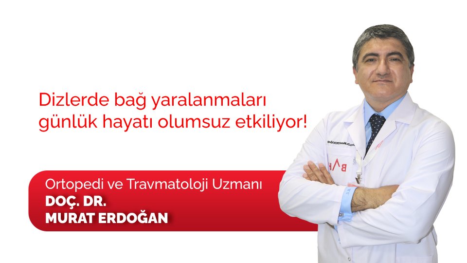 Dizlerde bağ yaralanmaları günlük hayatı olumsuz etkiliyor!