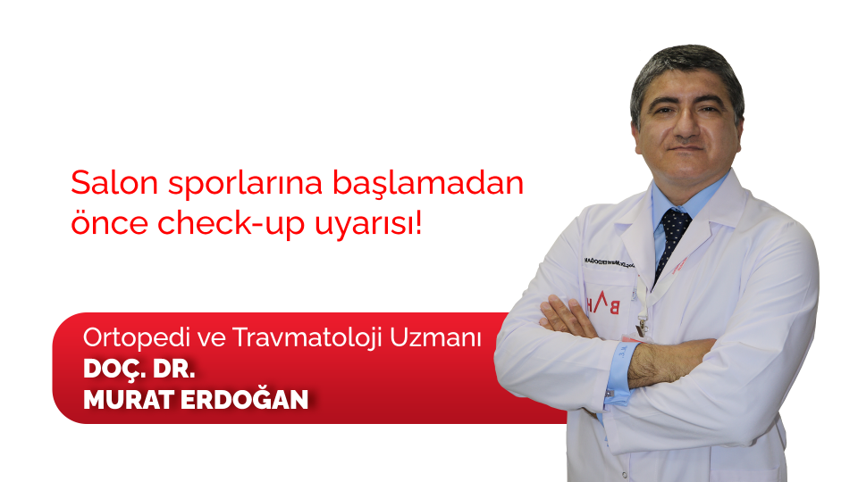 Salon sporlarına başlamadan önce check-up uyarısı!