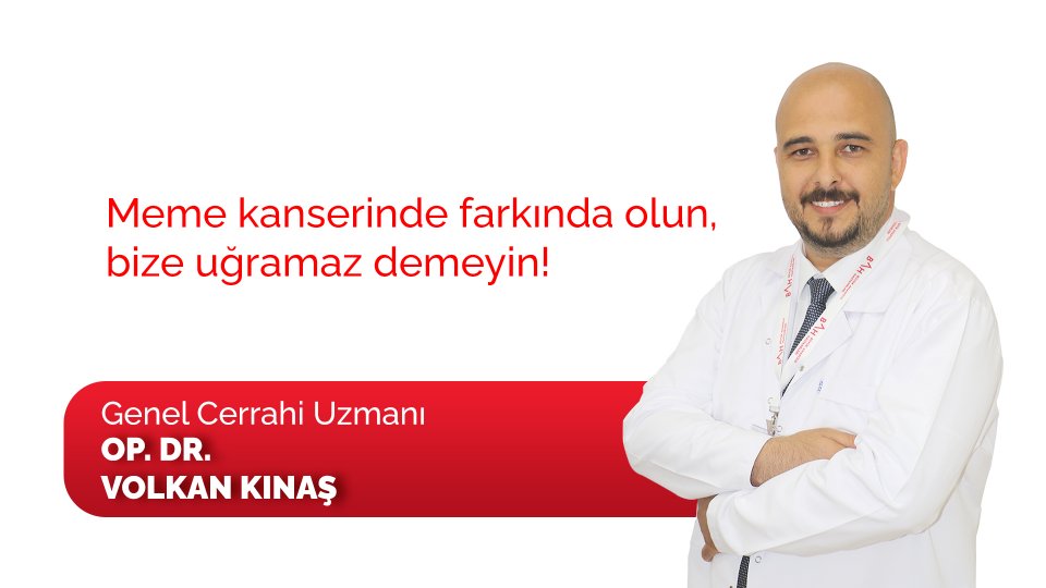 Meme kanserinde farkında olun, bize uğramaz demeyin!