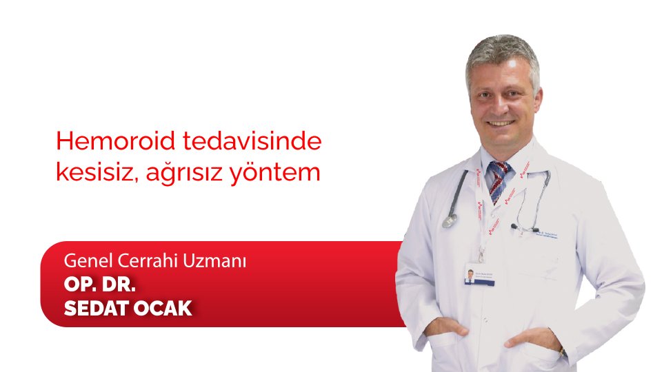 Hemoroid tedavisinde kesisiz, ağrısız yöntem