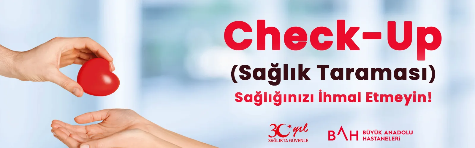 Büyük Anadolu Hastaneleri duyurusu